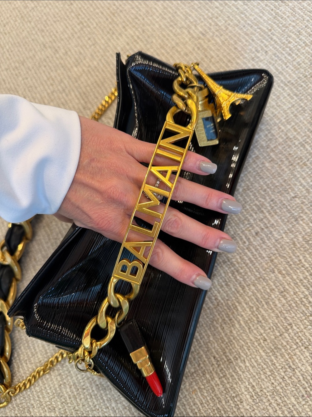 Balmain Paris CHARM clutch - Picture 4 of 6